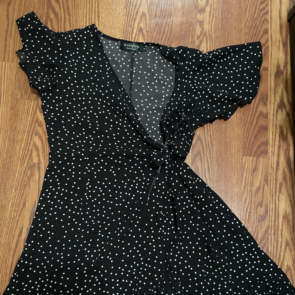 Cocktail wrap dress